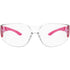 CONCORD SAFETY GLASS CLEAR LENS PINK TPR