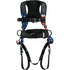 HARNESS 6 ADJUSTMENTS BACK SUPPORT BELT QUICK RELEASE RED WHITE BLUE WEBBING 2XL-3XL