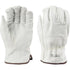 COW GRAIN LEATHER, DRIVER GLOVE, CUT A7, ALABASTER