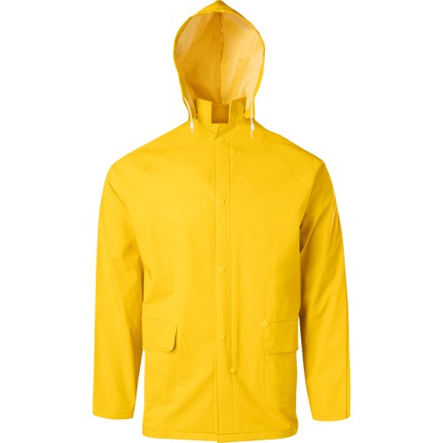 JACKET WITH DETACHABLE HOOD YELLOW XL