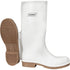 16 INCH PVC BOOT STEEL TOE WHITE SZ14