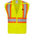 VEST LIME FR RADIO CLIP ID HOLDER XL