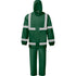 JACKET W/ DETACHED HOOD, BIB, GREEN