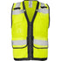 VEST LIME ID HOLDER RADIO CLIP XL
