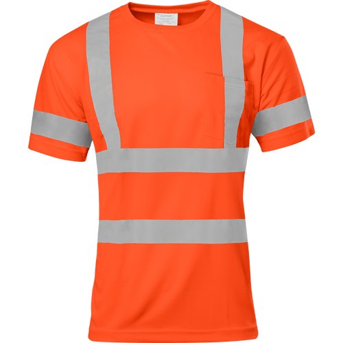 SHIRT, TAPE, LIME, CLASS 3, ANSI