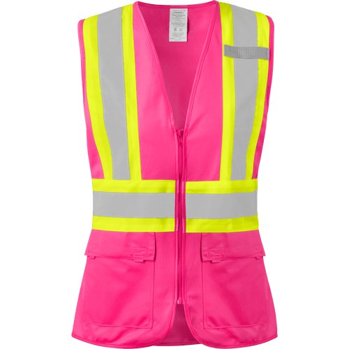 WOMENS PINK SAFETY VEST XL