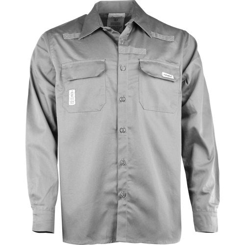SHIRT 7 OZ GREY UL NFPA 2112 MD
