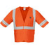 VEST, ORANGE, FR, CLASS 3, ANSI