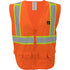SURVEYOR VEST OR FR RADIO CLIP CLASS 2 ANSI LG