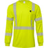 FR ARC RATED LONG SLEEVE SAFETY SHIRT WITH TAPE LEFT CHEST POCKET 4XL