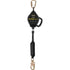 SRL, 20 FT, SWIVEL STEEL SNAP HOOK, CLASS 2, CARABINER, TAG LINE WITH HOOK