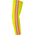 SHORT COMPRESSION SLEEVE, LIME, TAPE, GEL ELASTIC UPPER END