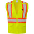 VEST LIME FR RADIO CLIP CLASS 2 ANSI SM