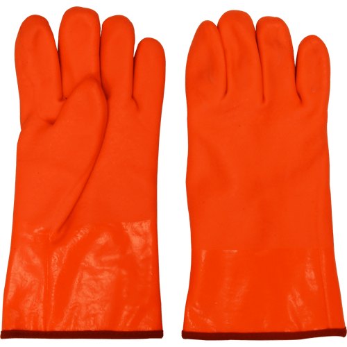GLOVE, 12 INCH PVC, ORANGE