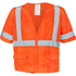 SAFETY VEST, ORANGE, CLASS 3, ANSI