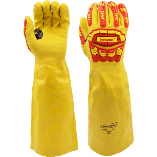 GLOVE, YELLOW NIT. GLOVE, TPR, A5 CUT