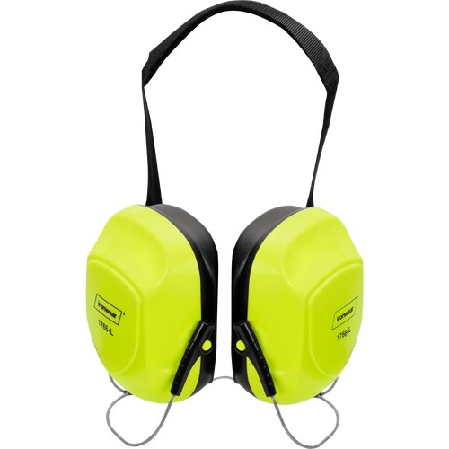 EAR MUFF LIME OVER THE NECK STYLE WITH HEAD STRAP
