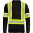 LONG SLEEVE BLACK SHIRT WITH TAPE SM