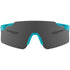 SOLANA SAFETY GLASS TURQUOISE FRAME GREY LENS