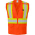 VEST ORANGE FR RADIO CLIP CLASS 2 ANSI SM