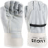 A+ COW SPLIT LEATHER GLOVE, INNER DOUBLE PALM, 2.5" SAFETY CUFF, KEVLAR THREAD SEWING