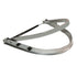 VISOR BRACKET, ALUMINUM,SILVER, STNDR HATS
