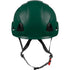 SIDE IMPACT HELMET DARK GREEN ANSI TYPE 2