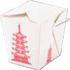 Kari-Out Food Pail Formosa Pagoda 16 oz 500 / cs