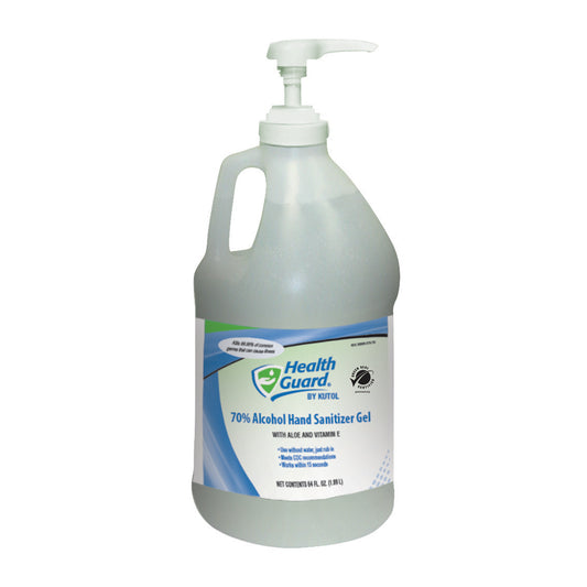 Kutol HG 70% Alc Hand Sanitizer Gel 1/2 Gal, PMP 4 / cs — manufacturer product photo