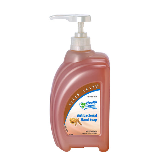 Kutol Clean Shape Antibacterial Hand Soap Amber/Citrus Pump Bottle 1000 ml 8 / cs — manufacturer product photo