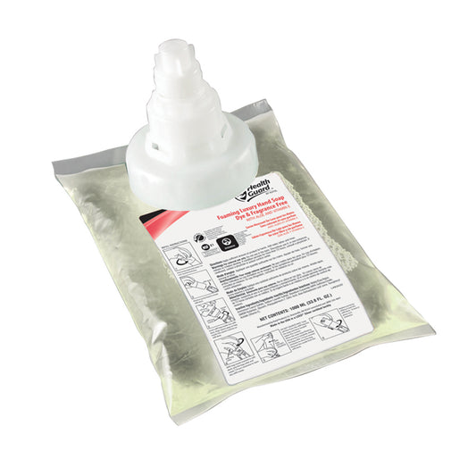 Kutol Foaming Luxury Hand Soap 1000 ml, Clear with No Fragrance 4 / cs — manufacturer product photo