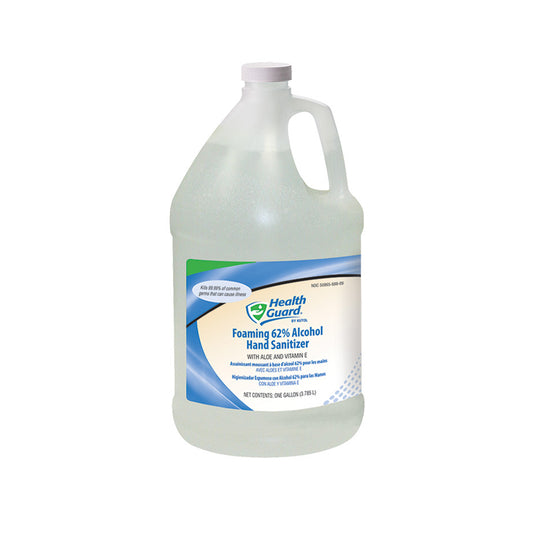 Kutol Foaming Hand Sanitizer 62% Alcohol Clear w/ No Scent 1 Gallon Pour Top 4 / cs — manufacturer product photo