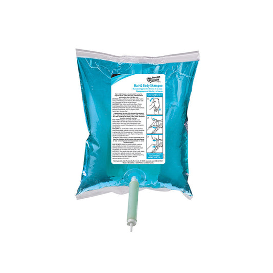Kutol Soft & Silky Hair & Body Shampoo Blue with Aloe Fragrance 800 ml 12 / cs — manufacturer product photo