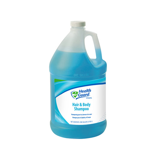 Kutol Hair & Body Shampoo Blue w/ Aloe Scent 1 Gal Pour Top 4 / cs — manufacturer product photo
