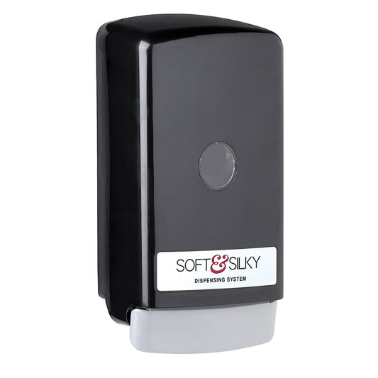 Kutol Soft & Silky Bag-In-Box Dispenser 1200ml Black 1 / ea — manufacturer product photo