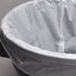 Elkay Plastics LDPE Trash Can Liner , 15 micron White , 33" x 39" , 33 gal 250 / cs