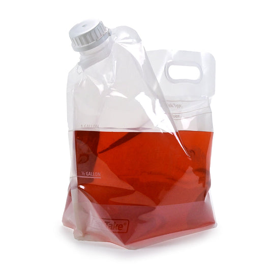Elkay Plastics Fast Take Full Gallon Jug Pouch 6 Mil, Clear 25 / cs. Manufacturer reference photo for the listed SKU. Contents and accessories pictured are not included unless stated. Packaging and presentation may vary.