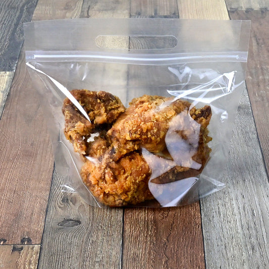 Elkay Plastics Ready Fresh Grab-N-Go Pouch 2.6 Mil 9" x 8" + 5"BG Clear Unprinted 250 / cs. Manufacturer reference photo for the listed SKU. Contents and accessories pictured are not included unless stated. Packaging and presentation may vary.