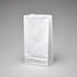 Elkay Plastics Seamless White Air Sickness Bag 4.5" X 2.5" X 8.5", Tape Closure 10 / 100 cs