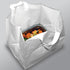 Elkay Plastics Unprinted Take Out Bag w/ Handles White, 22" X 14" X 15", 3 Mil 100 / cs