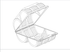 Polar Pak Cavity Donut Container 6 ct. Clear, PET 240 / cs