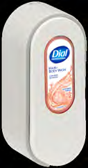 Reference image: Dial Versa dispenser with a hair/body wash label is shown. Refill labels, included supplies and packaging may differ. Use the title and specifications for the item offered.