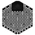 Fresh Products Wave 3D Urinal Screen Black Midnight Coast Scent 10 / bx