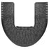 Fresh Products Toliet Floor Commode Mat Black / Black 6 / cs