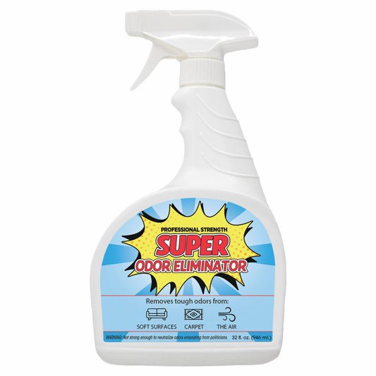 Manufacturer photo for SOEQ-F-000I006M-80: Super Odor Eliminator Fresh Scent (6 Pack). This listing is for Fresh Products Super Odor Eliminator 1 Quart, Fresh Scent 6 / cs. The photograph illustrates the item; the listing title specifies the sale quantity. Manufacturer case packaging or pictured quantity may differ. Dispensers, batteries, and accessories are included only when stated in this listing.