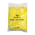 Hospeco Flocked Lined Medium Yellow Latex Glove 16 mil 1 / dz