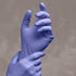 Hospeco Precision Nitrile Exam Gloves Blue-Violet Powder Free , X-Large 10 / 90 cs