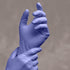 Hospeco Precision Nitrile Exam Gloves Blue-Violet Powder Free , Medium 10 / 100 cs