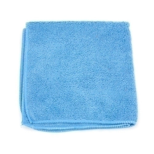 Manufacturer photo reference for 2502-B-DZ. This listing is for Hospeco 16x16in Microfiber Towel Blue 1 / dz. The listing title specifies the item size and sale quantity; manufacturer packaging or pictured quantity may differ. Accessories or contents shown are not included unless stated in this listing.