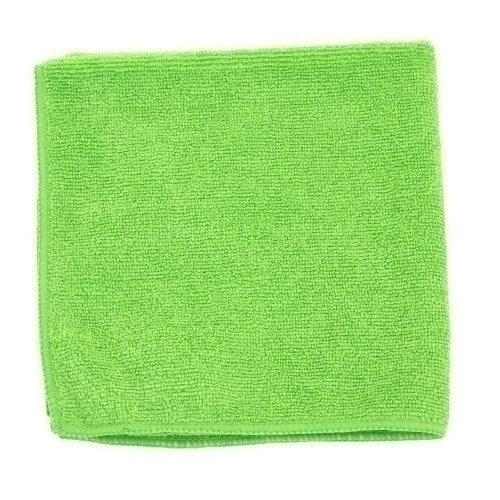 Manufacturer photo reference for 2502-GREEN-DZ. This listing is for Hospeco 16x16in Microfiber Towel Green Green 1 / dz. The listing title specifies the item size and sale quantity; manufacturer packaging or pictured quantity may differ. Accessories or contents shown are not included unless stated in this listing.
